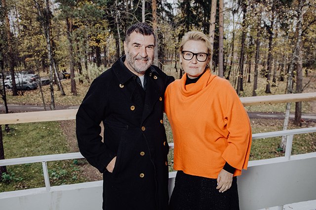Евгений Гришковец и Мария Пиотровская