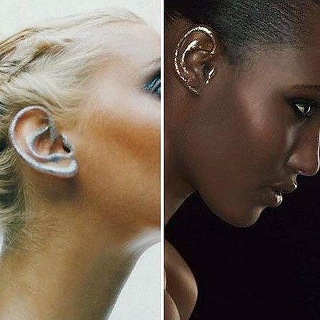 Бьюти-тренд: макияж ушей