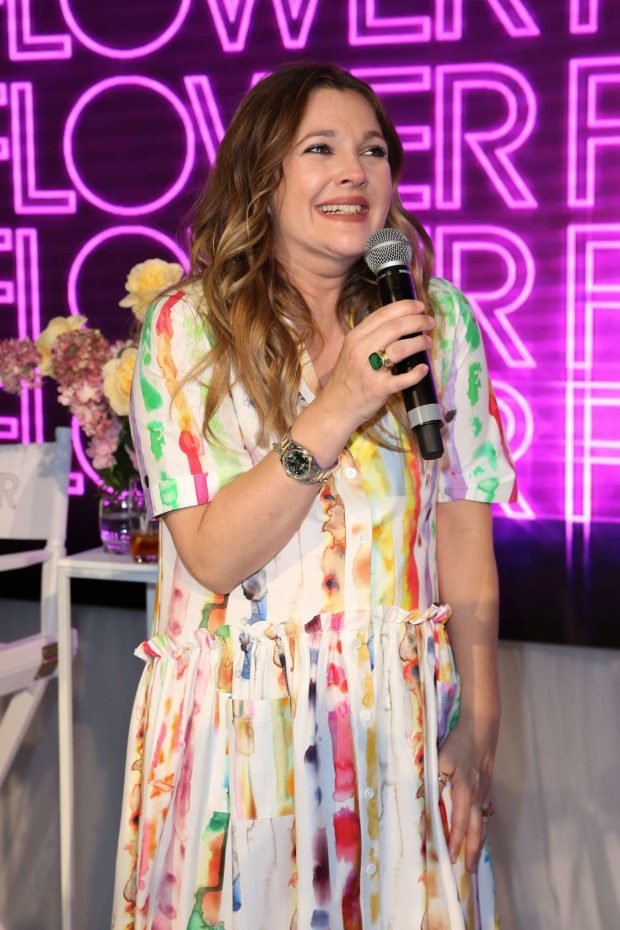 Drew Barrymore: FLOWER Beauty Launch Event -05
