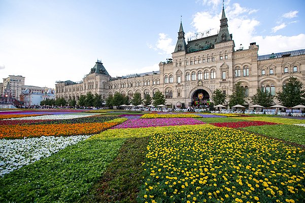 московский фестиваль цветов