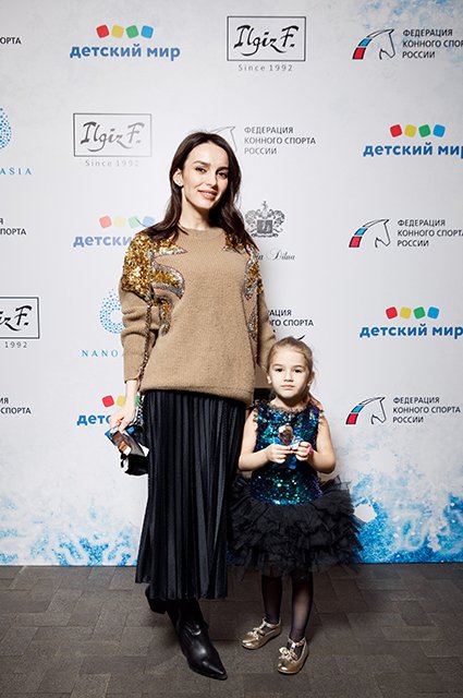 Юлия Зимина с дочерью Симоной