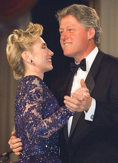 Билл и Хиллари Клинтон, 20 января 1993 года