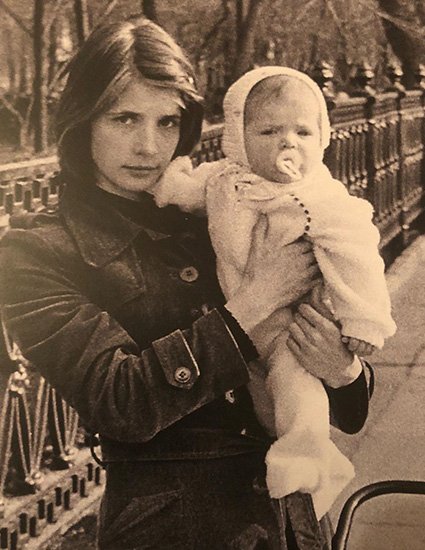 Вера Глаголева с дочерью Анной