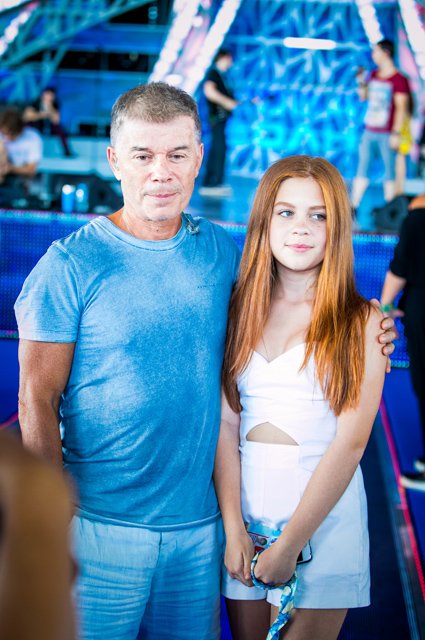 Олег Газманов с дочкой