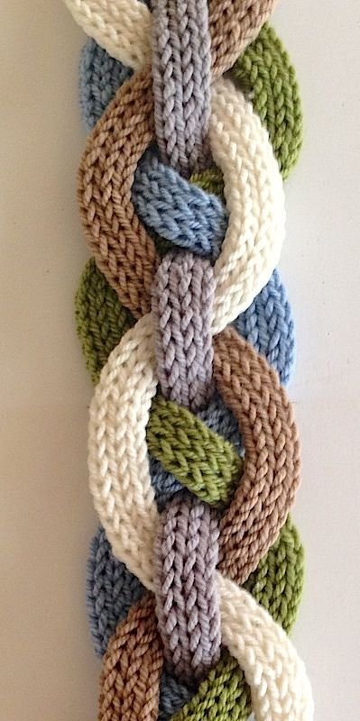 Ravelry: Iquitos Flat i-Cord Scarf by Laura Cunitz: 