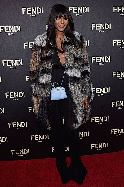 Наоми Кэмпбелл на открытии флагманского бутика Fendi в Нью-Йорке