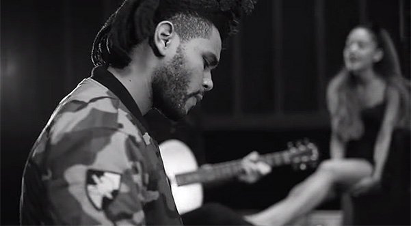 Музыкант The Weeknd и Ариана Гранде