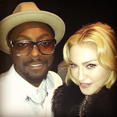 Madonna и Will.i.am на Billboard Music Awards