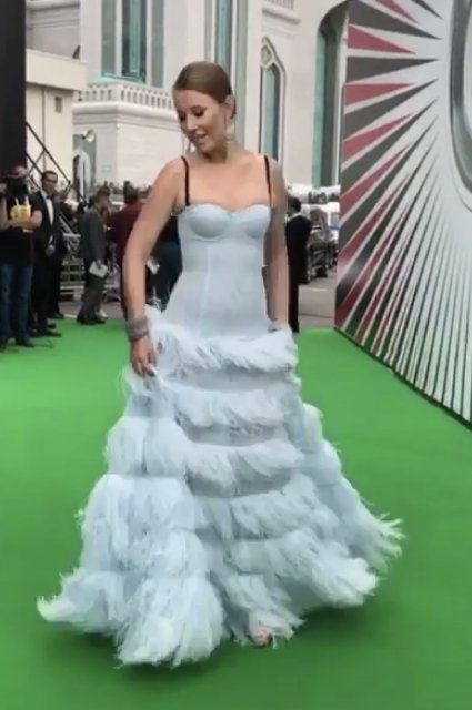 Ксения Собчак в платье от Yana