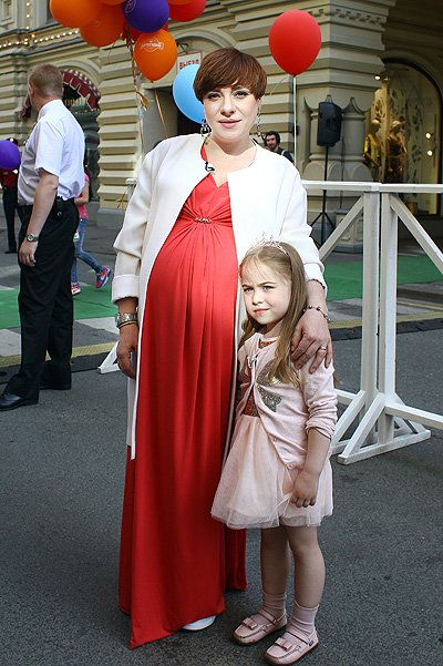 Тутта Ларсен с дочерью Марфой