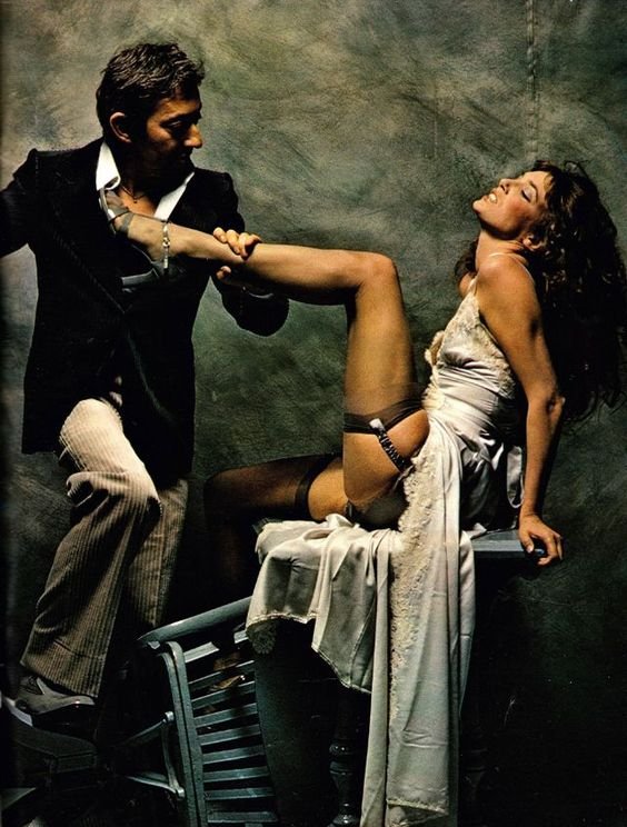 15 Amazing Portrait Photos of Jane Birkin and Serge Gainsbourg in the 1970s ~ vintage everyday