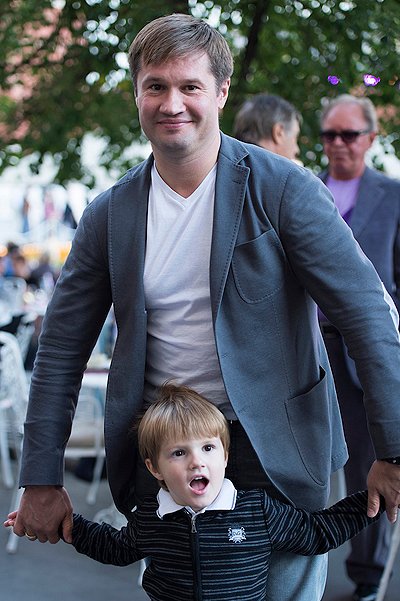 Алексей Немов с сыном