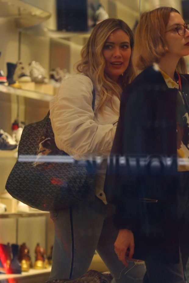 Hilary Duff: Shopping in NYC -02