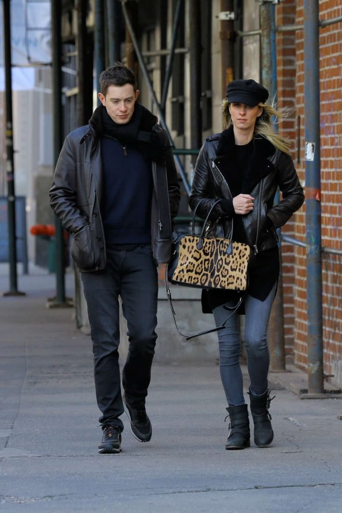 Nicky Hilton and her husband James Rothschild - Out in New York City