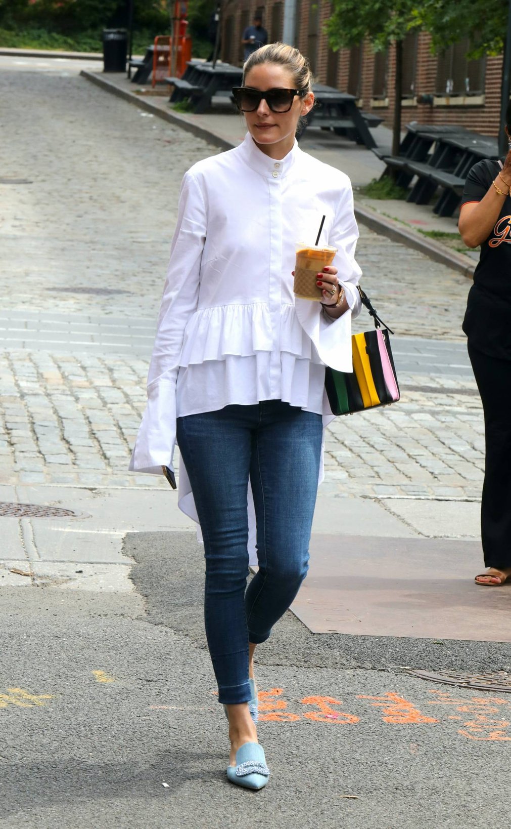 Olivia Palermo - Out in skinny jeans in New York