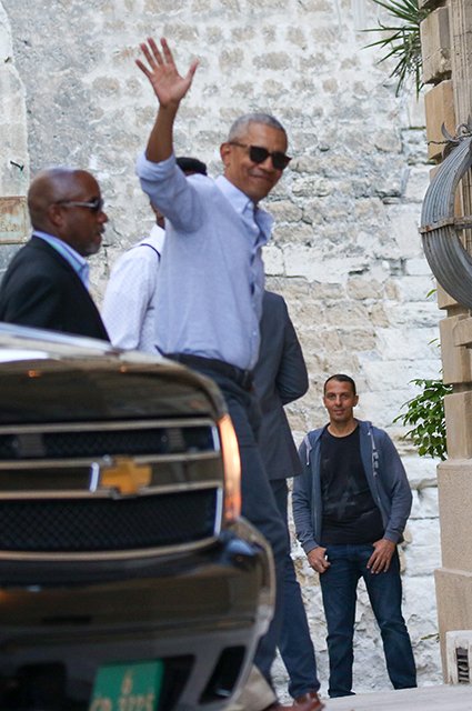 Барак Обама в Авиньоне