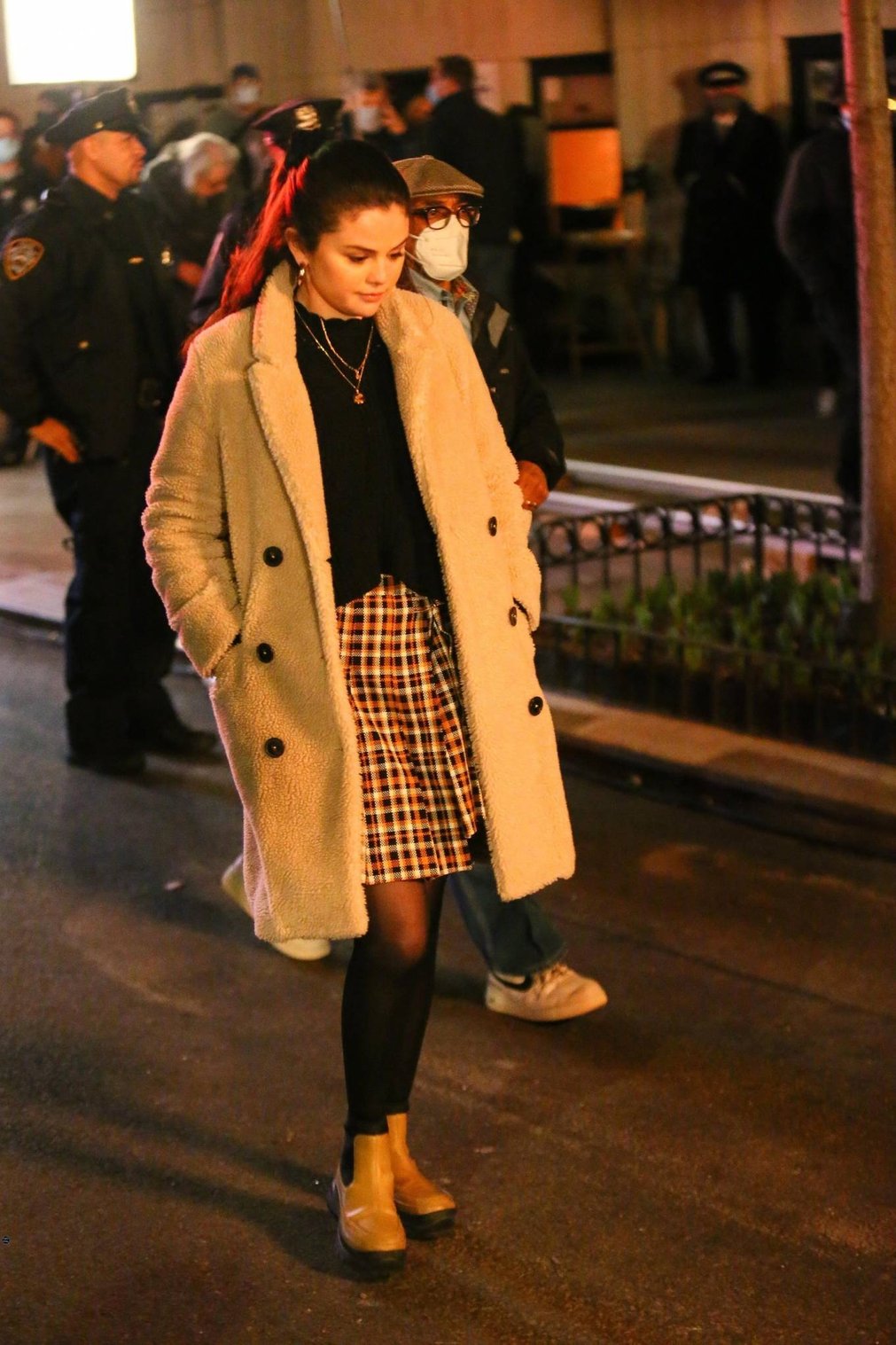 Selena Gomez - 'Only Murders In The Building' set candids in New York