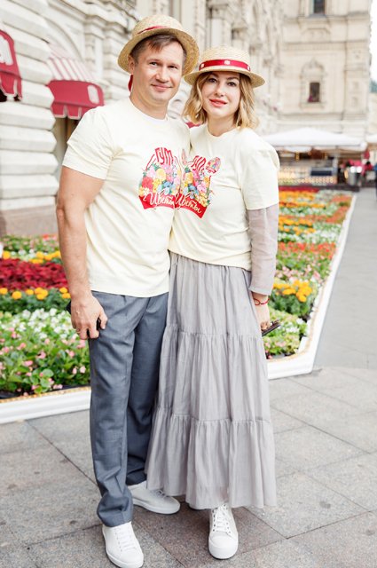 Алексей Немов с супругой Галиной