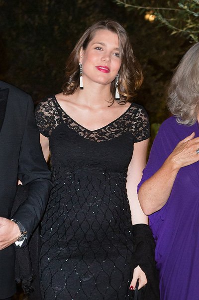 Шарлотта Казираги на благотворительном ужине в Монако