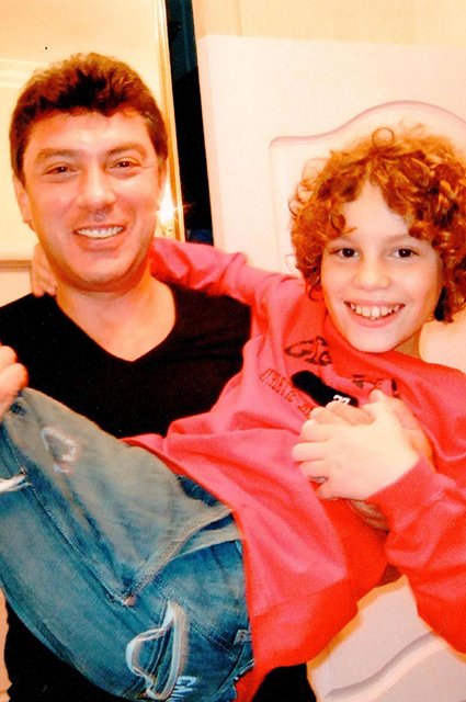 Борис Немцов с сыном Антоном