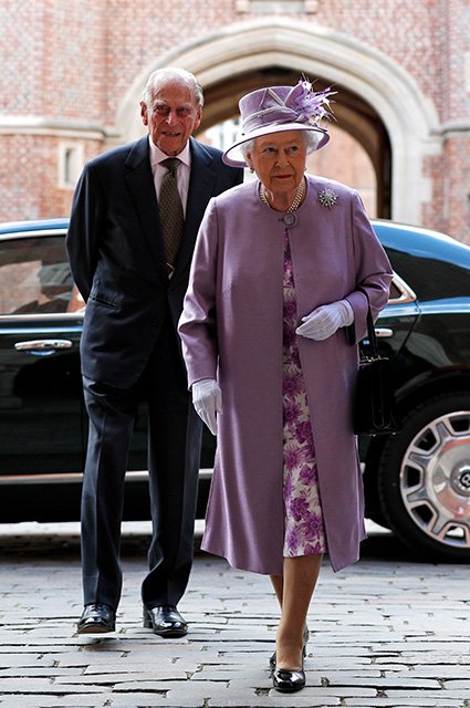 Принц Филипп и королева Елизавета II