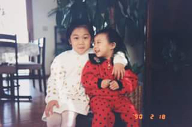 Присцилла Чан с сестрой