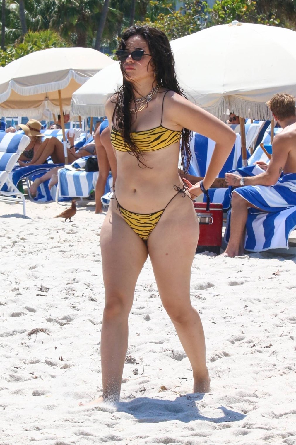 Camila Cabello 2022 : Camila Cabello – Wearing two-piece bikini in Miami beach-01