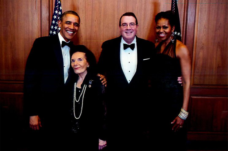 Барак Обама, Фрэнсис Хессельбайн, гость мероприятия, Мишель Обама/University of Pittsburgh