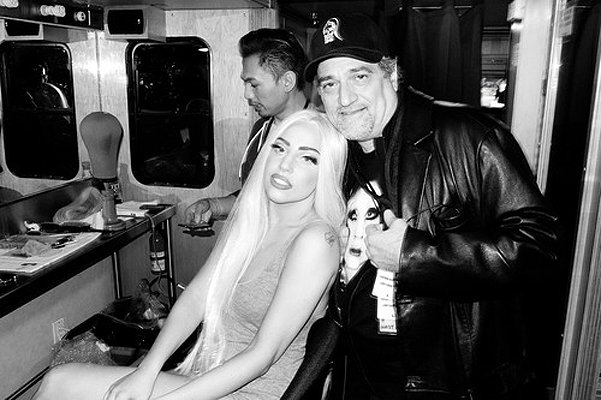 Леди Гага с папой