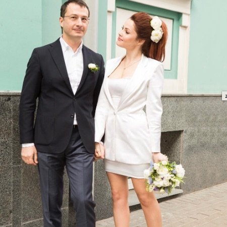 Екатерина Вуличенко с женихом
