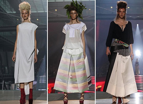 дефиле Vivienne Westwood на неделе моды в париже ss 2014 4