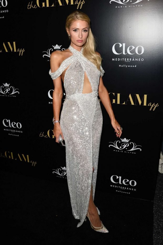 Paris Hilton: The Glam App Launch-01