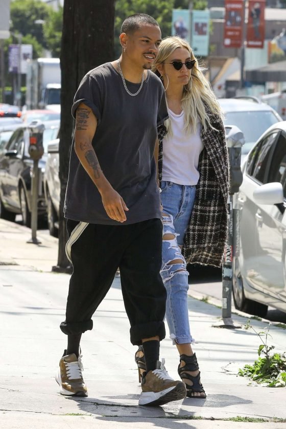 Ashlee Simpson and Evan Ross: Out in Los Angeles -03