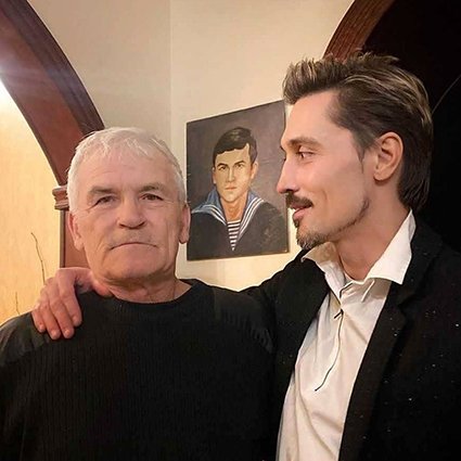 Дима Билан с отцом Николаем