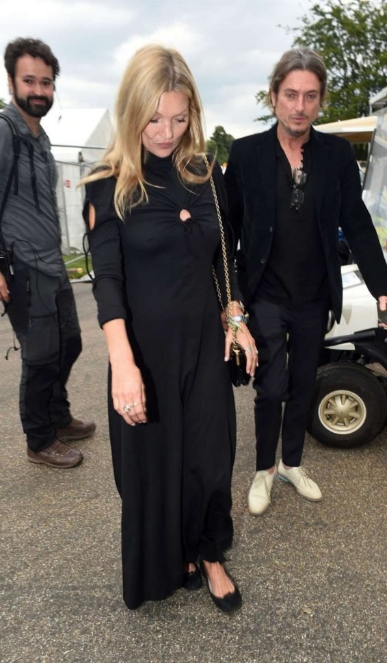 Kate Moss - Arrives at Hyde Park for Barbara Streisandâs performance in London