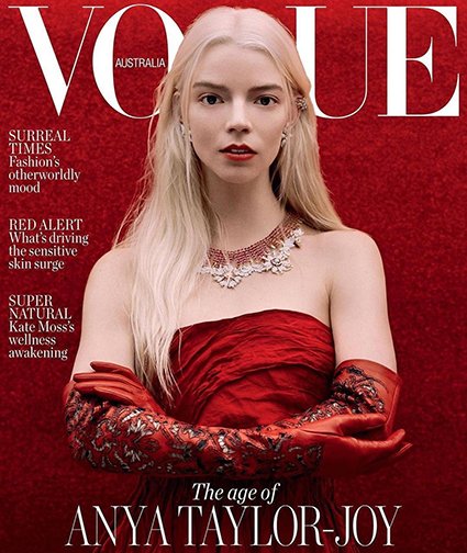 Аня Тейлор-Джой на обложке австралийского Vogue 