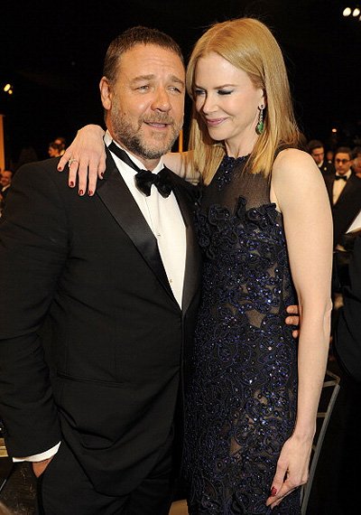 Рассел Кроу и Николь Кидман на Screen Actors Guild Awards-2013