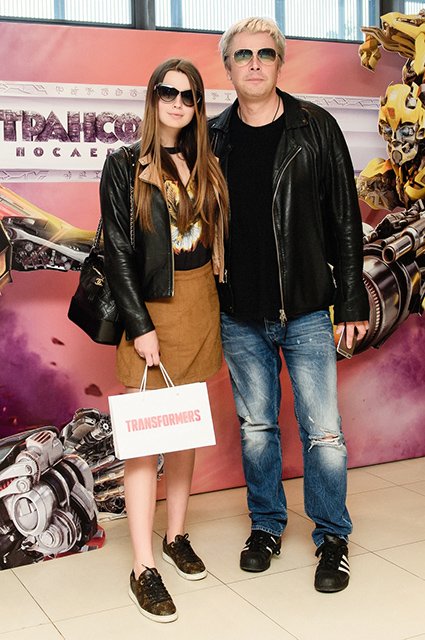 Александр Стриженов с дочерью Александрой