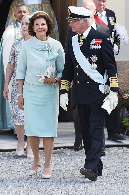 Король Швеции Карл Густав и королева Сильвия