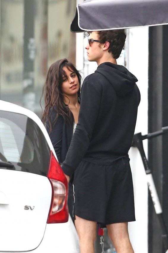 Camila Cabello and Shawn Mendes - Out in West Hollywood