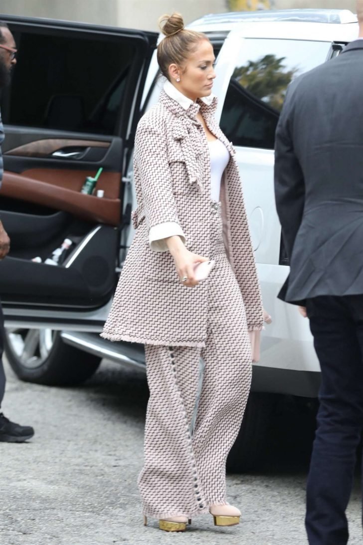 Jennifer Lopez: Arriving for a business meeting in LA -07