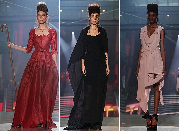 дефиле Vivienne Westwood на неделе моды в париже ss 2014 8
