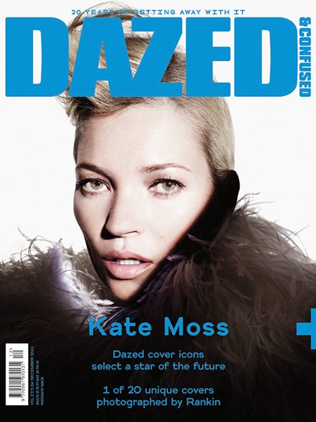 Кейт Мосс на обложке Dazed & Confused