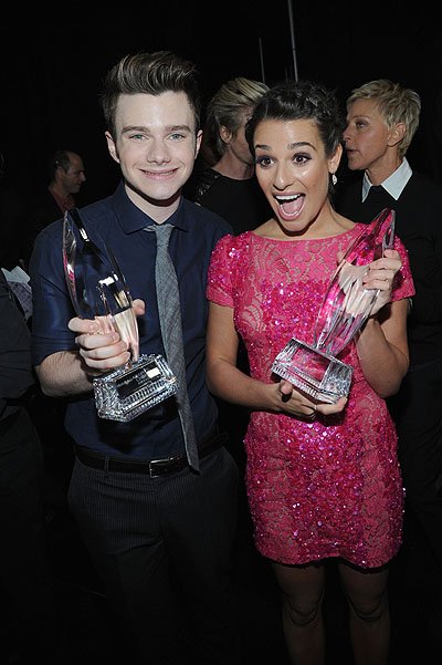 Крис Колфер и Леа Мишель People's Choice Awards 2013