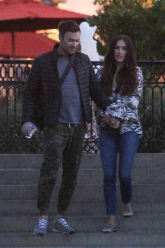 Megan Fox and Brian Austin Green - Out in LA