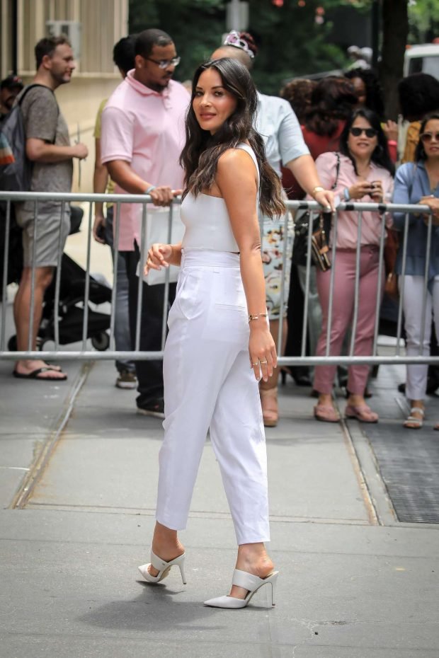 Olivia Munn: Arrives at The View TV Show-06