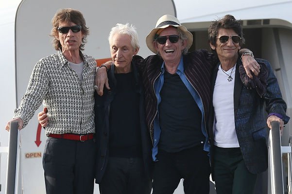 Rolling Stones на Кубе: Мик Джаггер, Чарли Уоттс, Кит Ричардс и Ронни Вуд