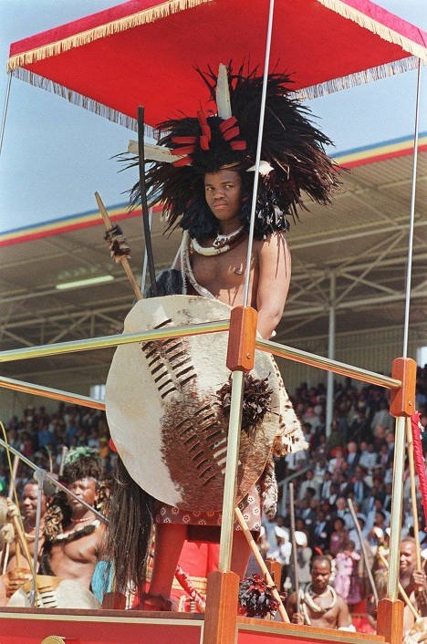 Король Свазиленда Мсвати III могуч и любвеобилен: монарх и его жены
