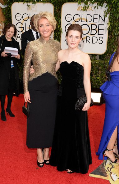 Emma Thompson - 71st Annual Golden Globe Awards - Arrivals