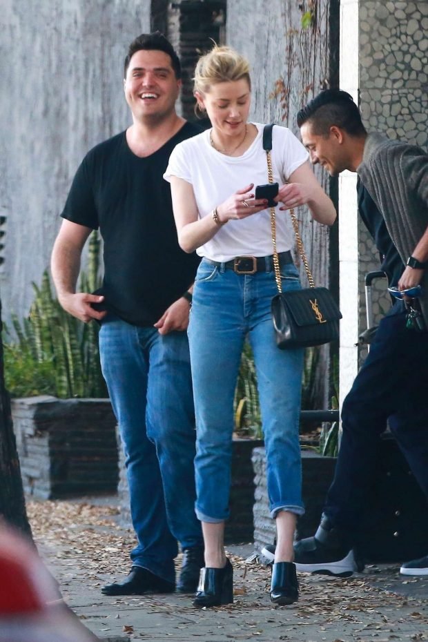 Amber Heard: With a friend in Los Angeles-23
